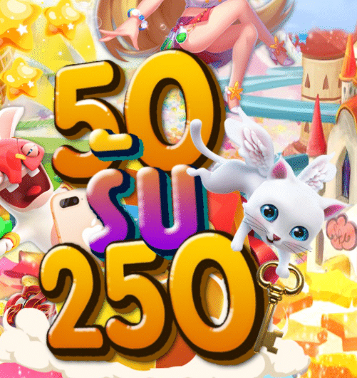 ฝาก 50 รับ 250 วอลเลท