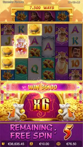 เกมส์ Ganesha Fortune 2023